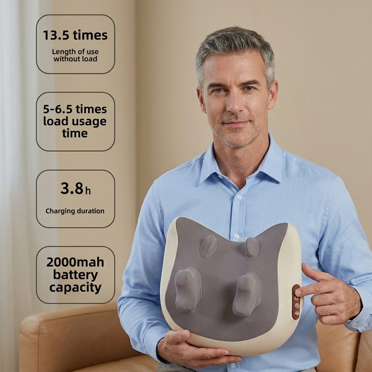 Smalie™ Neck Massager Pillow